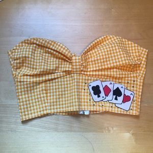 Aces High retro pinup inspired halter